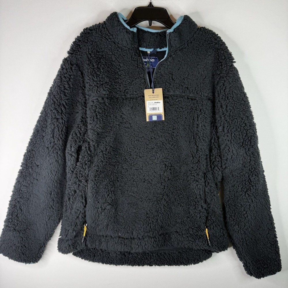 Chubbies Thick Fleece Pullover XL  Black